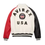 Men's Avirex Classic American Flight Icon Leather Bomber Jacket