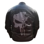 Punisher's Motorcycle Leather Jacket