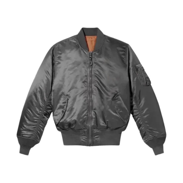 The Batman Robert Pattinson Bomber Gray Jacket