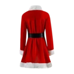 Womens Santa Claus Christmas Red Coat