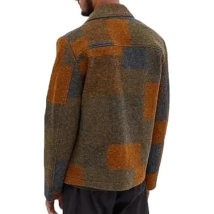 Mens The Bear S02 Jeremy Allen Wool Jacket