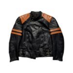 Men Biker James Hetfield Leather Jacket