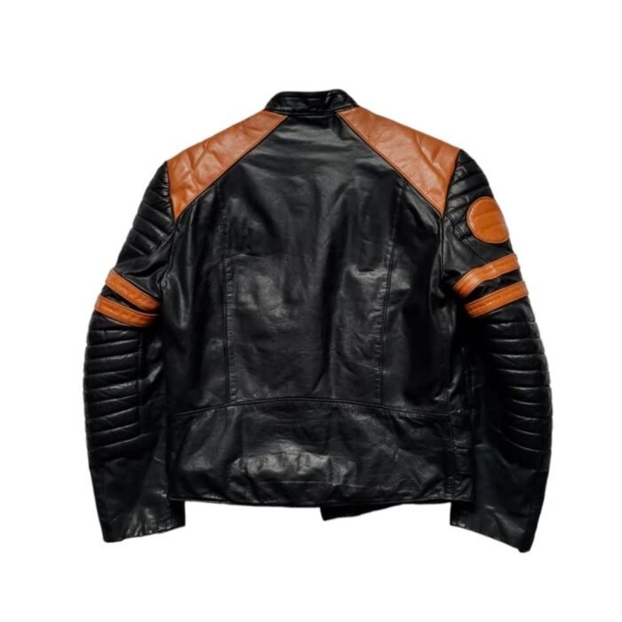 Men Biker James Hetfield Leather Jacket