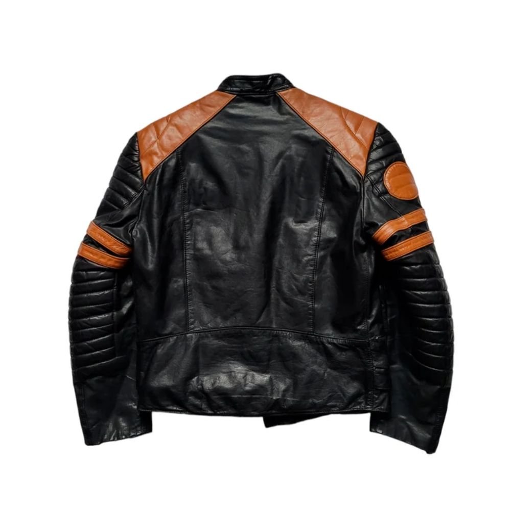 Men Biker James Hetfield Leather Jacket
