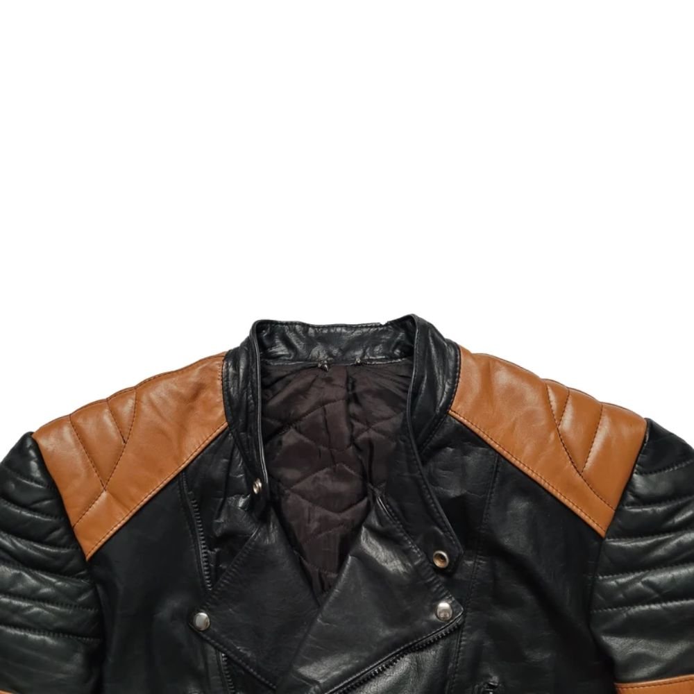 Men Biker James Hetfield Leather Jacket