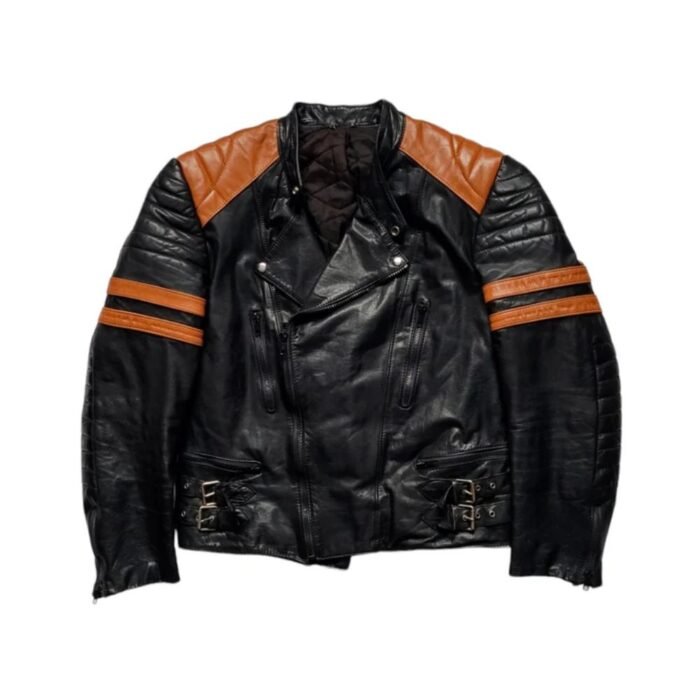 James Hetfield Men Biker Leather Jacket