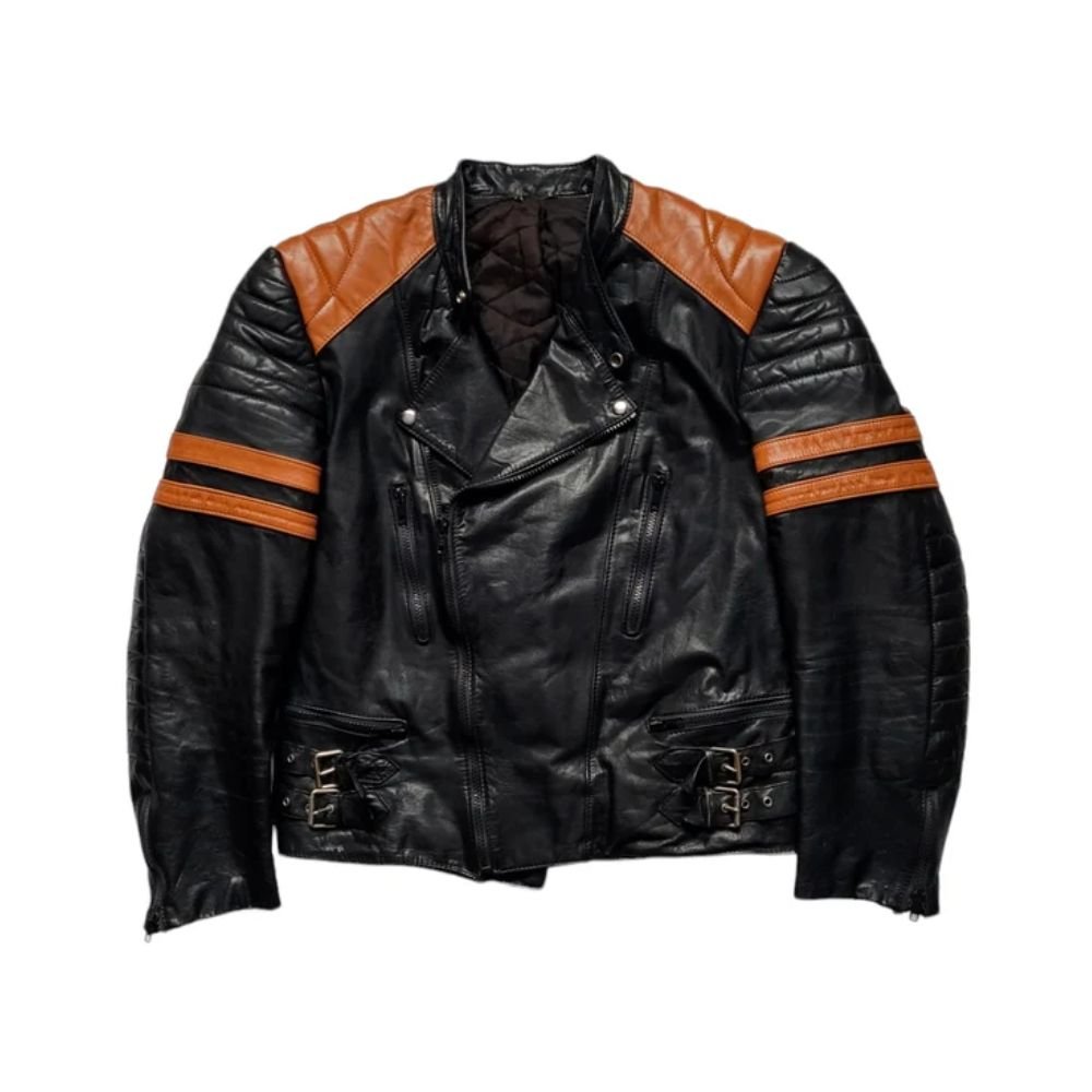 Men Biker James Hetfield Leather Jacket