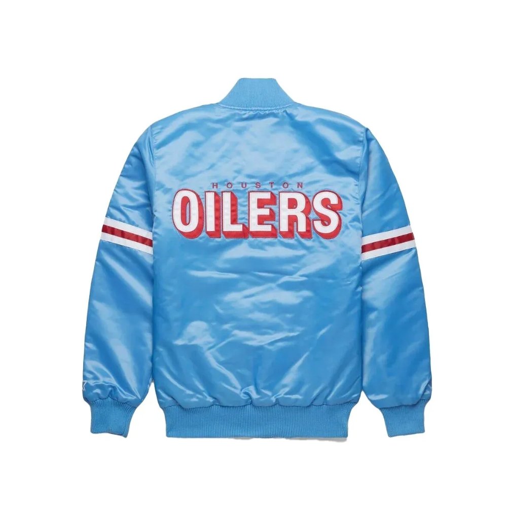 HOMAGE X Starter Houston Oilers Satin Jacket