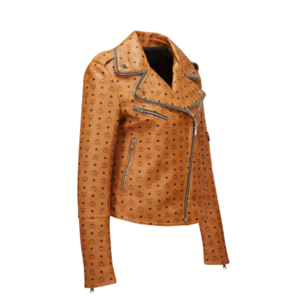 Women’s MCM Biker Leather Jacket