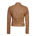 Women-Camel-Biker-Leather-Jacket-back